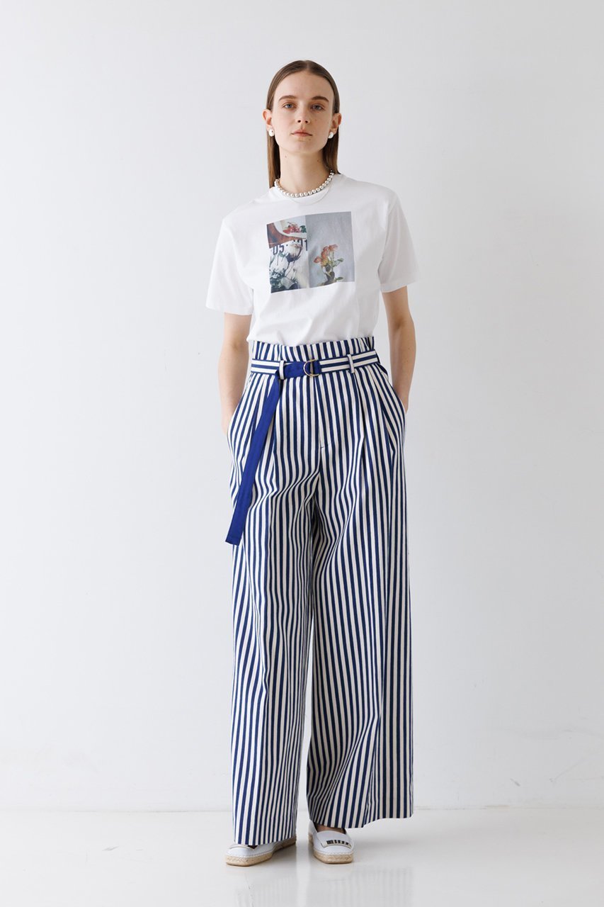 【デザイン ワークス/DESIGN WORKS】の【BEAUVET】ストライプワイドパンツ 人気、トレンドファッション・服の通販 founy(ファニー) 　ファッション　Fashion　レディースファッション　Ladies' Fashion Online　パンツ　Pants　ストライプ　Stripe　フィット　Fit　ワイド　Wide　other-7|ID: prp329100004593258 ipo3291000000032613457