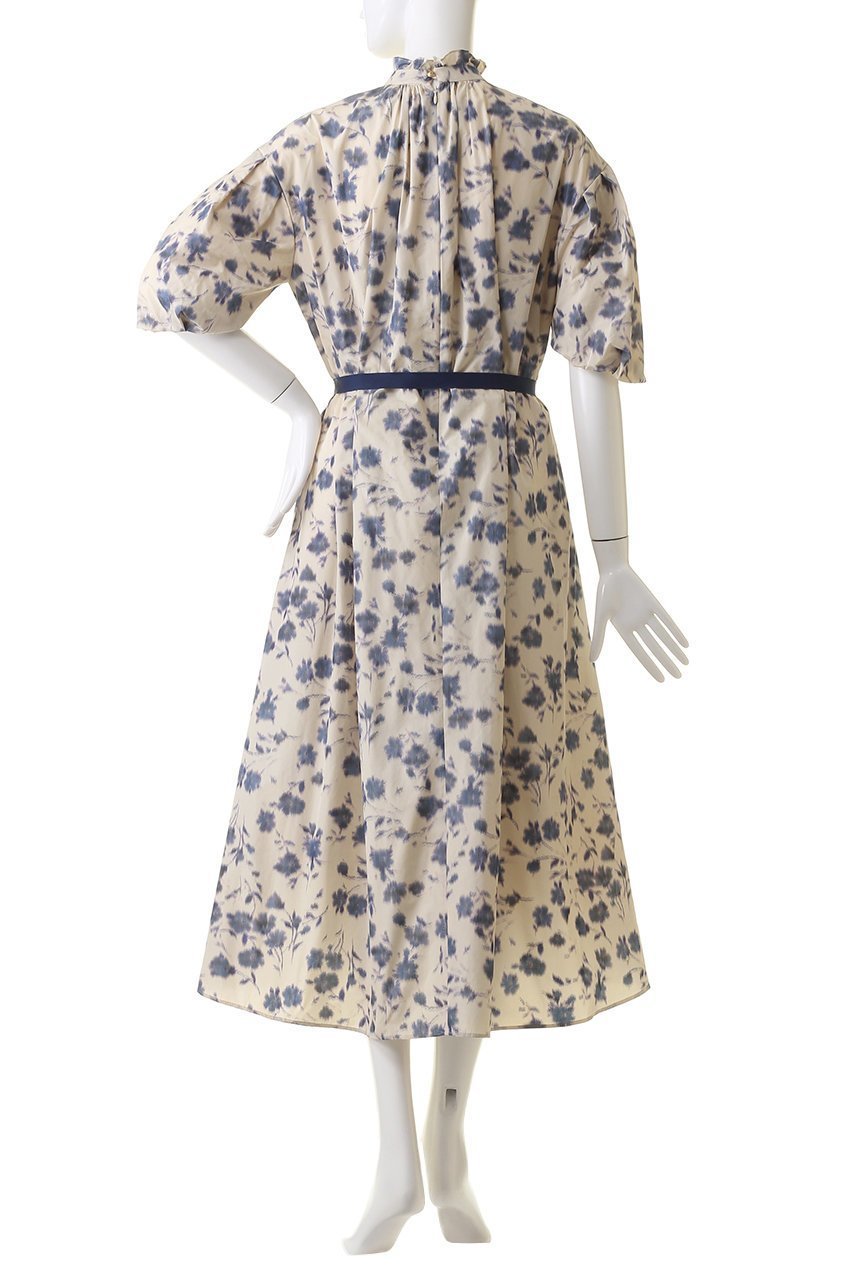 【デザイン ワークス/DESIGN WORKS】の【BEAUVET】ほぐしフラワーワンピース 人気、トレンドファッション・服の通販 founy(ファニー) 　ファッション　Fashion　レディースファッション　Fashion for Women　ワンピース　Dresses　チュニック　Tunic Tops & Dresses　ギャザー　Gathered, Ruffled　グラデーション　Gradient, Ombre　チュニック　Tunic, Long Top　フラワー　Flower, Floral　プリント　Print, Printed Pattern　ロング　Long, Long-Length　今季　This Season, Current Season　夏　Summer　春　Spring　S/S・春夏　SS, Spring/Summer, Warm Season　other-4|ID: prp329100004593260 ipo3291000000034954891