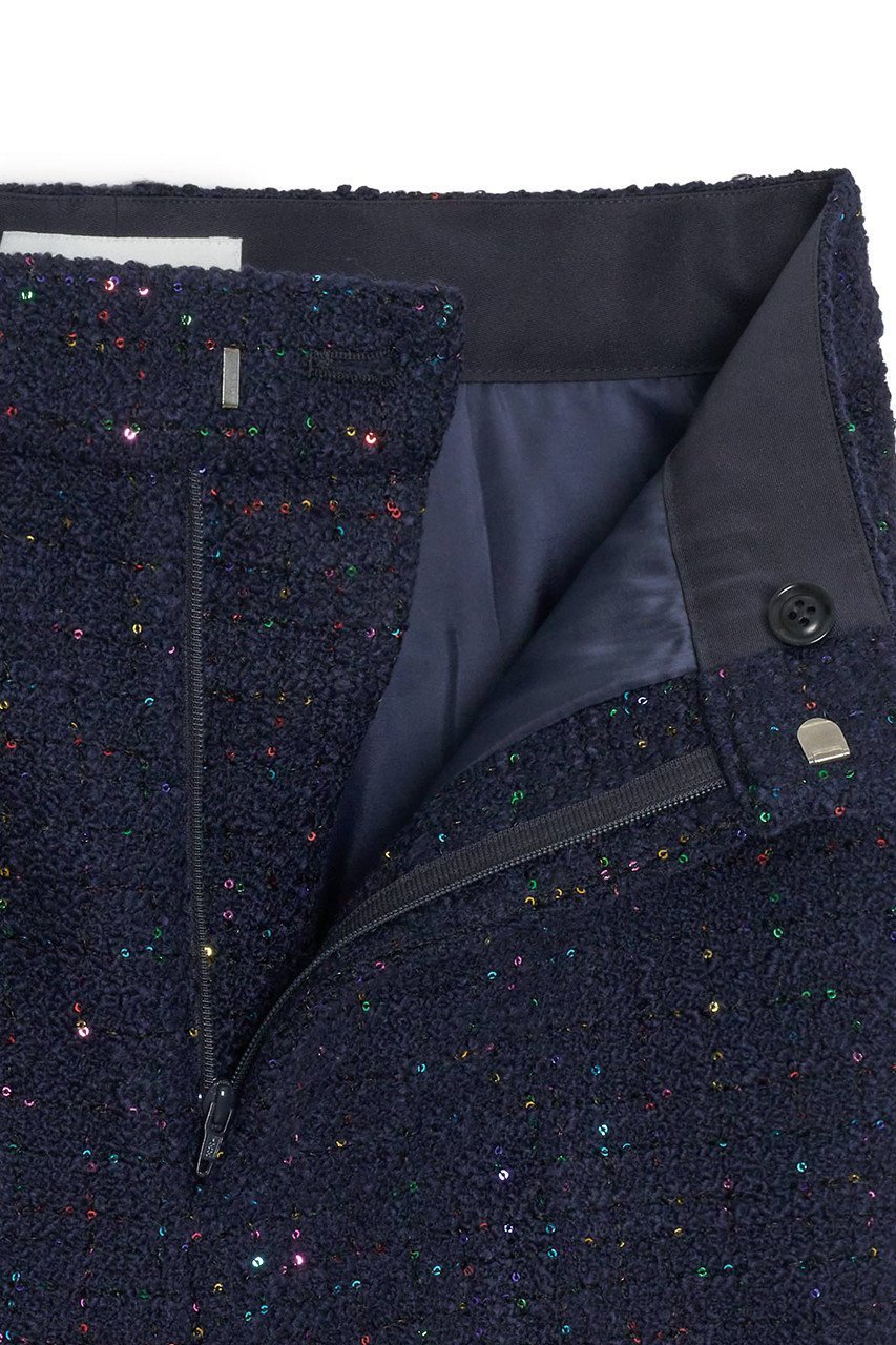 【アナイ/ANAYI】のコズミックツイードストレートパンツ 人気、トレンドファッション・服の通販 founy(ファニー) 　ファッション　Fashion　レディースファッション　Ladies' Fashion Online　パンツ　Pants　アクセサリー　Accessories　イタリア　Italy　コレクション　Collection　シンプル　Simple　スパンコール　Sequins　セットアップ　Set Up　ツイード　Tweed　バランス　Balance　フェミニン　Feminine　ペプラム　Peplum　ワイド　Wide　再入荷　Restock/Back In Stock/Re Arrival　other-5|ID: prp329100004593262 ipo3291000000032613841