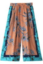 【レイール/Reir】のPanel Flower Lパンツ 人気、トレンドファッション・服の通販 founy(ファニー) ファッション Fashion レディースファッション Fashion for Women パンツ Pants & Trousers スポーツウェア Functional & Stylish Sportswear スポーツ パンツ Workout Pants / Training Shorts / Joggers スポーツ Sports, Activewear ビーチ Beach, Seaside フラワー Flower, Floral ブロック Block, Solid Block Pattern ワイド Wide, Wide Fit thumbnail オレンジ|ID: prp329100004593265 ipo3291000000035260593