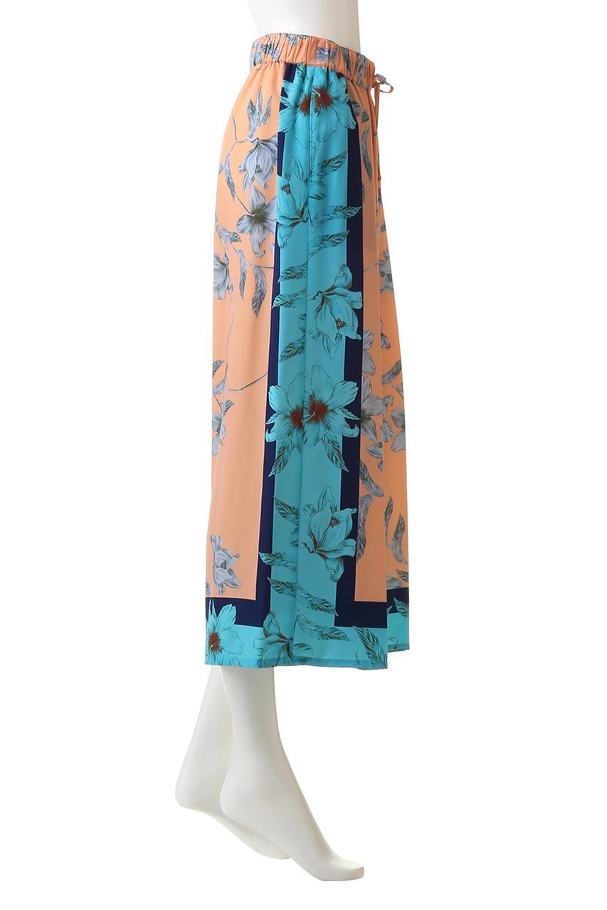 【レイール/Reir】のPanel Flower Lパンツ 人気、トレンドファッション・服の通販 founy(ファニー) 　ファッション　Fashion　レディースファッション　Fashion for Women　パンツ　Pants & Trousers　スポーツウェア　Functional & Stylish Sportswear　スポーツ パンツ　Workout Pants / Training Shorts / Joggers　スポーツ　Sports, Activewear　ビーチ　Beach, Seaside　フラワー　Flower, Floral　ブロック　Block, Solid Block Pattern　ワイド　Wide, Wide Fit　other-3|ID: prp329100004593265 ipo3291000000035260595