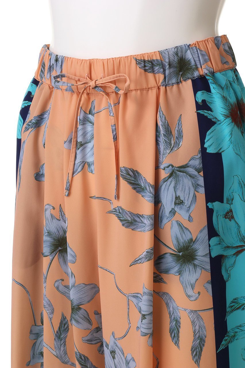 【レイール/Reir】のPanel Flower Lパンツ 人気、トレンドファッション・服の通販 founy(ファニー) 　ファッション　Fashion　レディースファッション　Fashion for Women　パンツ　Pants & Trousers　スポーツウェア　Functional & Stylish Sportswear　スポーツ パンツ　Workout Pants / Training Shorts / Joggers　スポーツ　Sports, Activewear　ビーチ　Beach, Seaside　フラワー　Flower, Floral　ブロック　Block, Solid Block Pattern　ワイド　Wide, Wide Fit　other-5|ID: prp329100004593265 ipo3291000000035260597