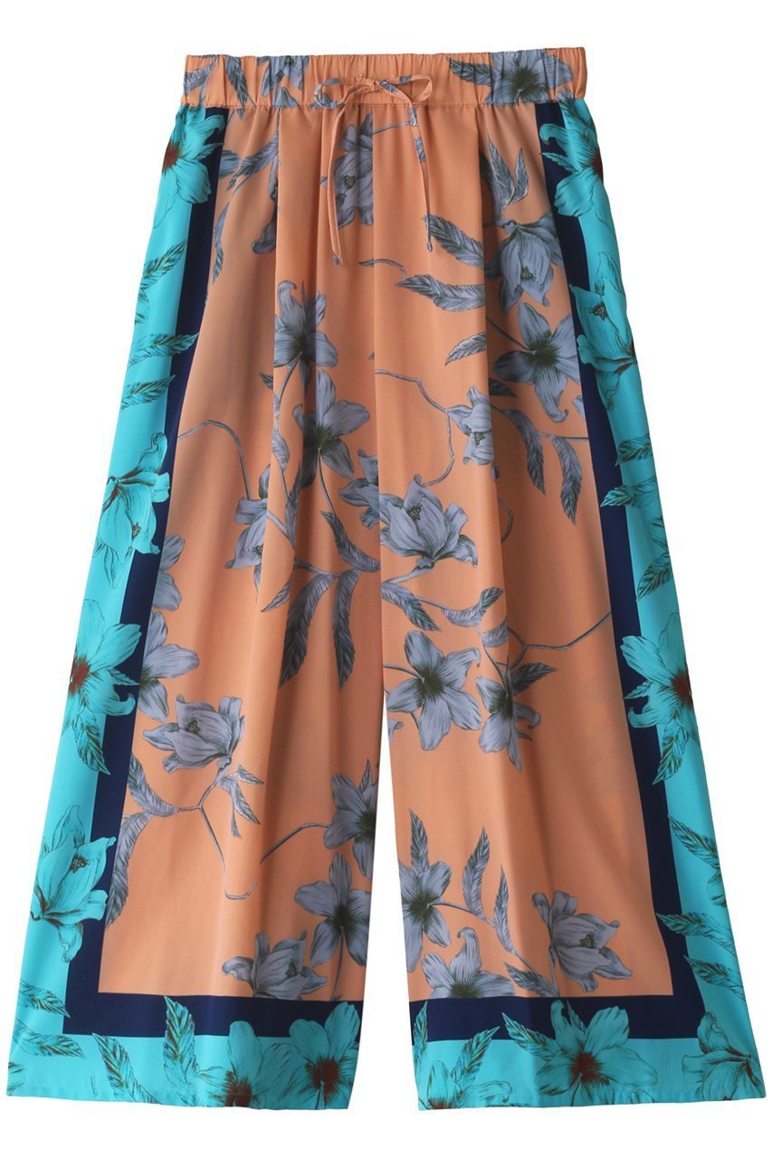 【レイール/Reir】のPanel Flower Lパンツ 人気、トレンドファッション・服の通販 founy(ファニー) 　ファッション　Fashion　レディースファッション　Fashion for Women　パンツ　Pants & Trousers　スポーツウェア　Functional & Stylish Sportswear　スポーツ パンツ　Workout Pants / Training Shorts / Joggers　スポーツ　Sports, Activewear　ビーチ　Beach, Seaside　フラワー　Flower, Floral　ブロック　Block, Solid Block Pattern　ワイド　Wide, Wide Fit　 other-1|ID: prp329100004593265 ipo3291000000036189016