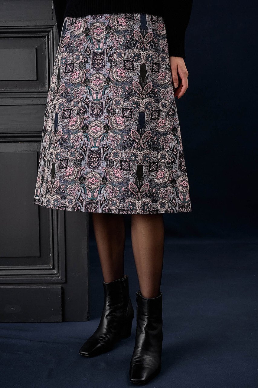 【アナイ/ANAYI】のタロットモチーフAラインスカート 人気、トレンドファッション・服の通販 founy(ファニー) 　ファッション　Fashion　レディースファッション　Ladies' Fashion Online　スカート　Skirt　Aライン/フレアスカート　Flared A-Line Skirts　アクセサリー　Accessories　イタリア　Italy　コレクション　Collection　シンプル　Simple　ジャカード　Jacquard　スパンコール　Sequins　フェミニン　Feminine　別注　Special Order　モチーフ　Motif　再入荷　Restock/Back In Stock/Re Arrival　other-4|ID: prp329100004593270 ipo3291000000032613919