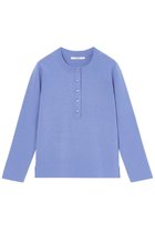 【アナイ/ANAYI】のコットンポリエステルヘンリープルオーバー ブルー|ID: prp329100004593274 ipo3291000000032613945