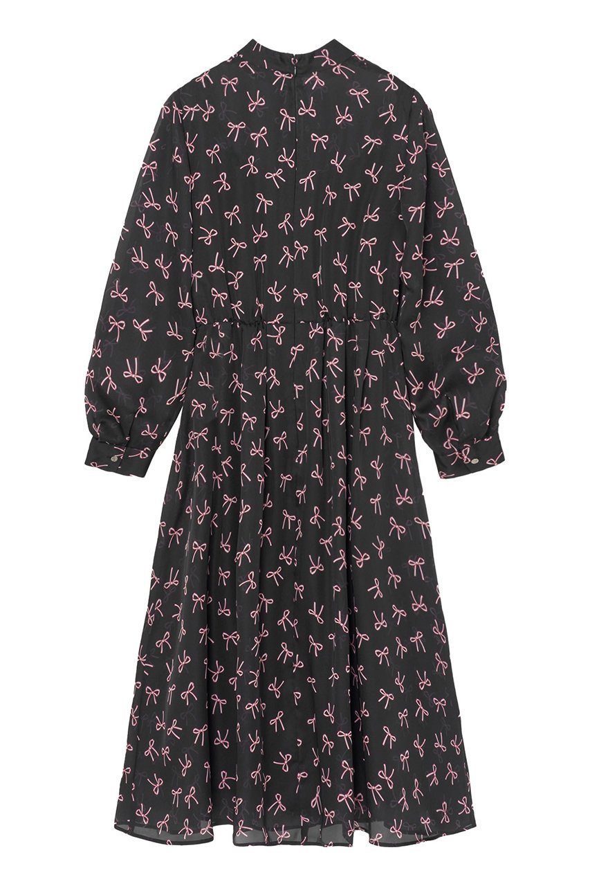【アナイ/ANAYI】のリボンプリントワンピース 人気、トレンドファッション・服の通販 founy(ファニー) 　ファッション　Fashion　レディースファッション　Ladies' Fashion Online　ワンピース　Dress　チュニック　Tunic　イタリア　Italy　エレガント 上品　Elegant　キャミソール　Camisole　サテン　Satin　シンプル　Simple　ジャケット　Jacket　チュニック　Tunic　フェミニン　Feminine　プリント　Print　ペチコート　Petticoat　モチーフ　Motif　リボン　Ribbon　再入荷　Restock/Back In Stock/Re Arrival　別注　Special Order　other-2|ID: prp329100004593276 ipo3291000000032613960