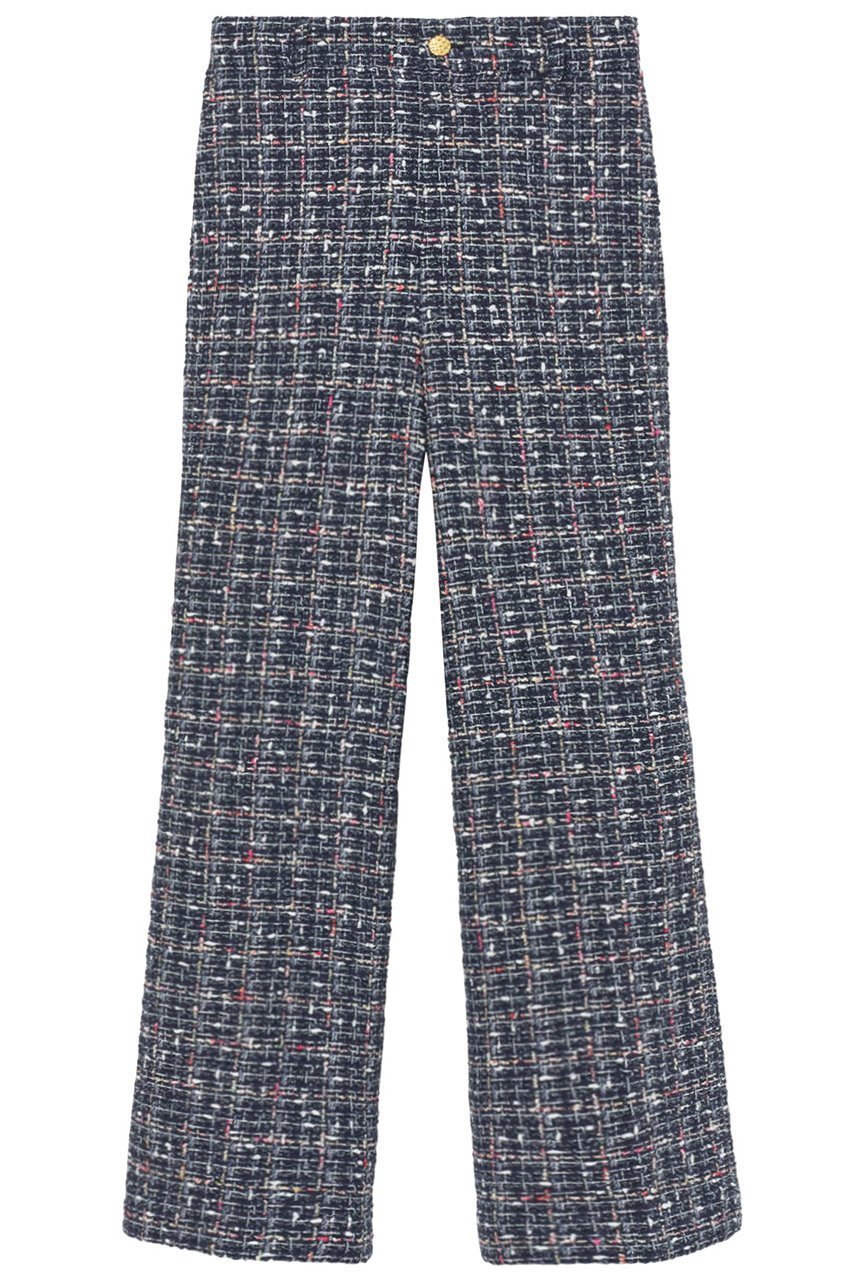 【アナイ/ANAYI】のミックスチェックツィードパンツ インテリア・キッズ・メンズ・レディースファッション・服の通販 founy(ファニー) 　ファッション　Fashion　レディースファッション　Ladies' Fashion Online　パンツ　Pants　コレクション　Collection　ジャケット　Jacket　スペシャル　Special　セットアップ　Set Up　チェック　Check　チュニック　Tunic　ツイード　Tweed　フランス　France　再入荷　Restock/Back In Stock/Re Arrival　春　Spring　ブルー|ID: prp329100004593281 ipo3291000000032613991