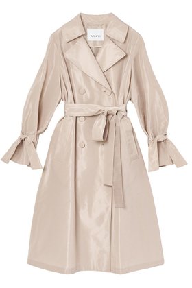 【アナイ/ANAYI】のシャイニータフタドレストレンチコート 人気、トレンドファッション・服の通販 founy(ファニー) ファッション Fashion レディースファッション Ladies' Fashion Online アウター Coat Outerwear コート Coats トレンチコート Trench Coats ワンピース Dress ドレス Party Dresses おすすめ Recommend エレガント 上品 Elegant タフタ Taffeta ロング Long 再入荷 Restock/Back In Stock/Re Arrival |ID:prp329100004593282