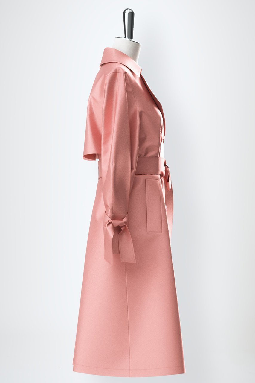 【アナイ/ANAYI】のシャイニータフタドレストレンチコート 人気、トレンドファッション・服の通販 founy(ファニー) 　ファッション　Fashion　レディースファッション　Ladies' Fashion Online　アウター　Coat Outerwear　コート　Coats　トレンチコート　Trench Coats　ワンピース　Dress　ドレス　Party Dresses　おすすめ　Recommend　エレガント 上品　Elegant　タフタ　Taffeta　ロング　Long　再入荷　Restock/Back In Stock/Re Arrival　other-3|ID: prp329100004593282 ipo3291000000032614002