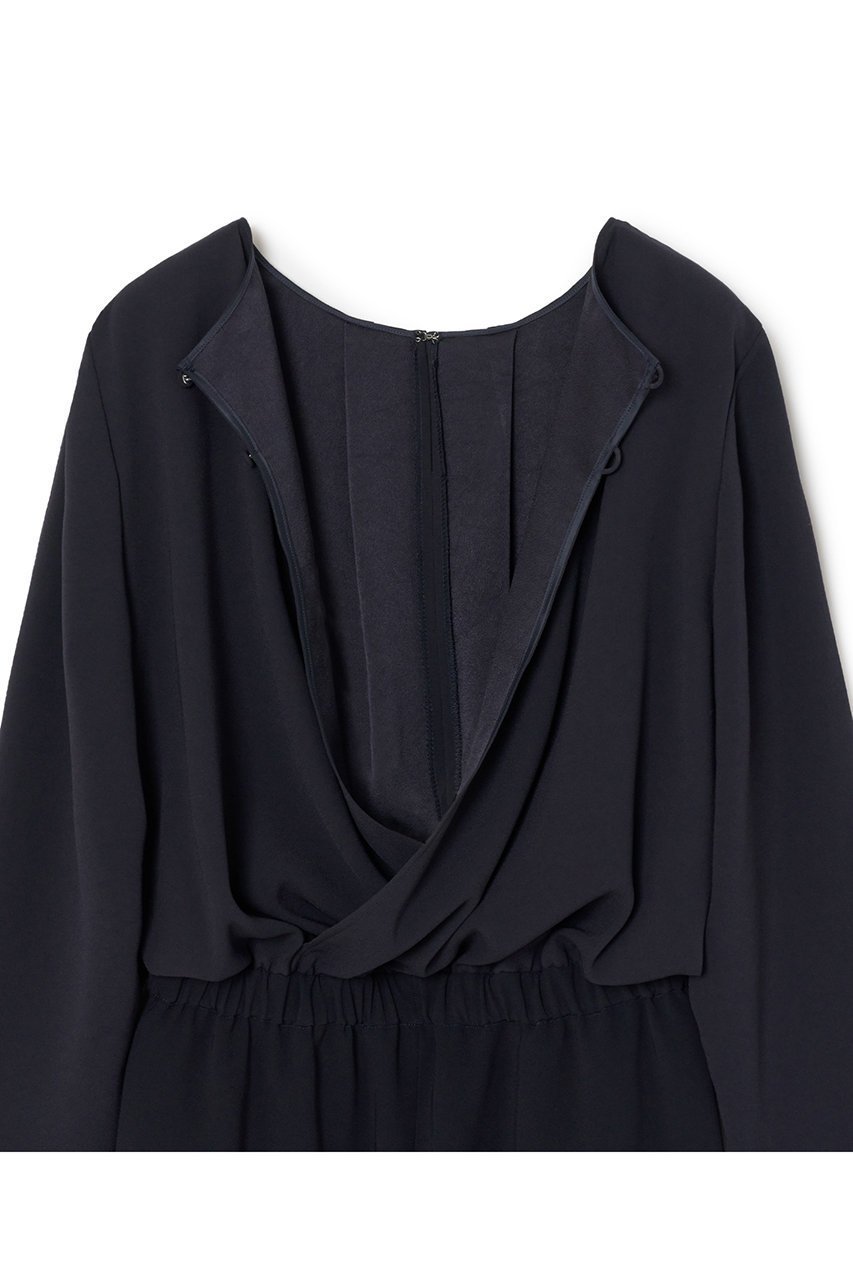 【アナイ/ANAYI】のストレッチクロスタックオールインワン 人気、トレンドファッション・服の通販 founy(ファニー) 　ファッション　Fashion　レディースファッション　Ladies' Fashion Online　パンツ　Pants　ジョーゼット　Georgette　ストレッチ　Stretch　ダブル　Double　フロント　Front　エレガント 上品　Elegant　再入荷　Restock/Back In Stock/Re Arrival　other-7|ID: prp329100004593284 ipo3291000000032614016