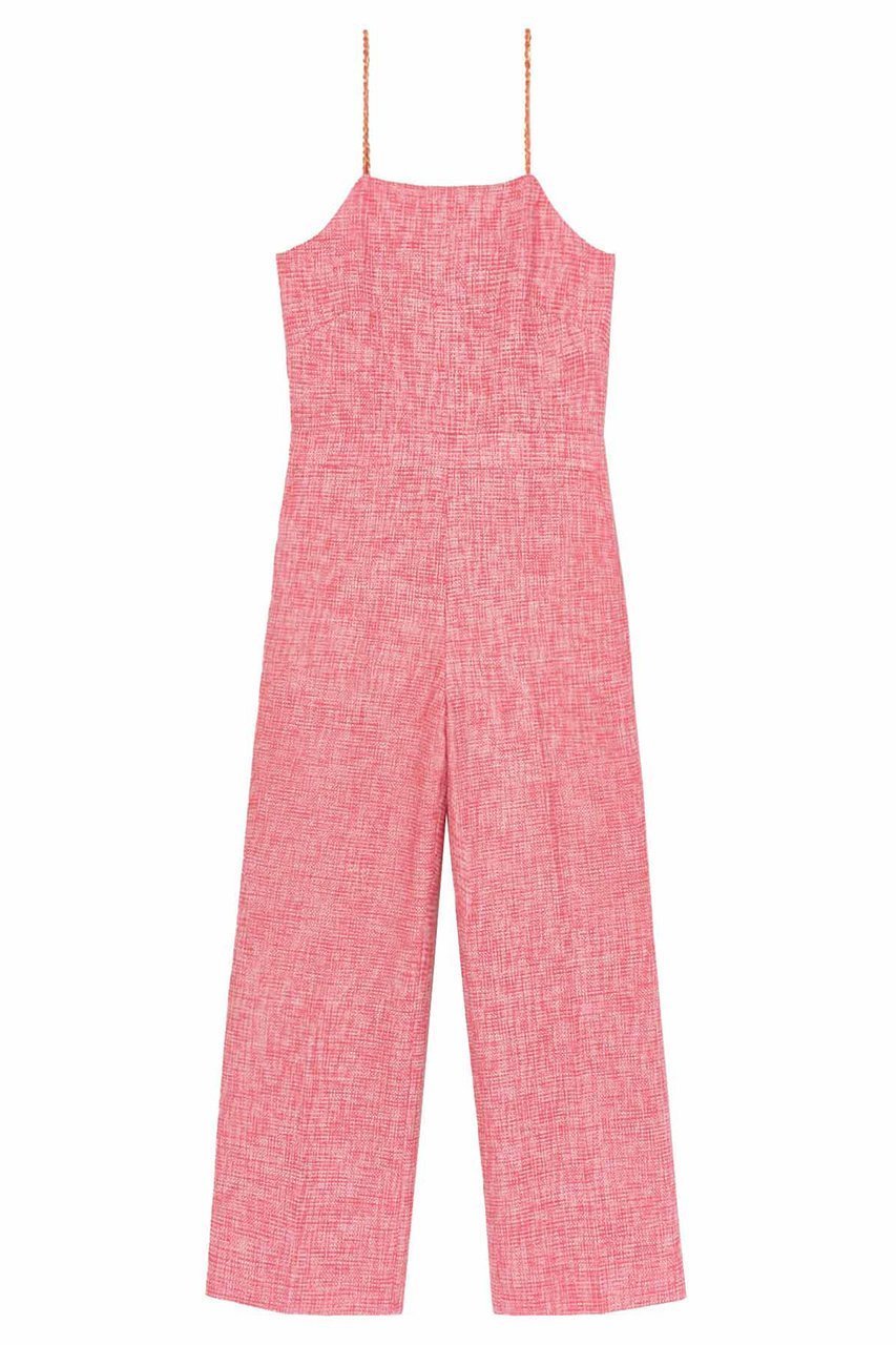 【アナイ/ANAYI】のメランジツイードオールインワン 人気、トレンドファッション・服の通販 founy(ファニー) 　ファッション　Fashion　レディースファッション　Ladies' Fashion Online　パンツ　Pants　おすすめ　Recommend　グラデーション　Gradation　チェーン　Chain　ツイード　Tweed　デニム　Denim　ブライト　Bright　メランジ　Melange　ラップ　Wrap　ワイド　Wide　エレガント 上品　Elegant　再入荷　Restock/Back In Stock/Re Arrival　春　Spring　 other-1|ID: prp329100004593286 ipo3291000000032614023