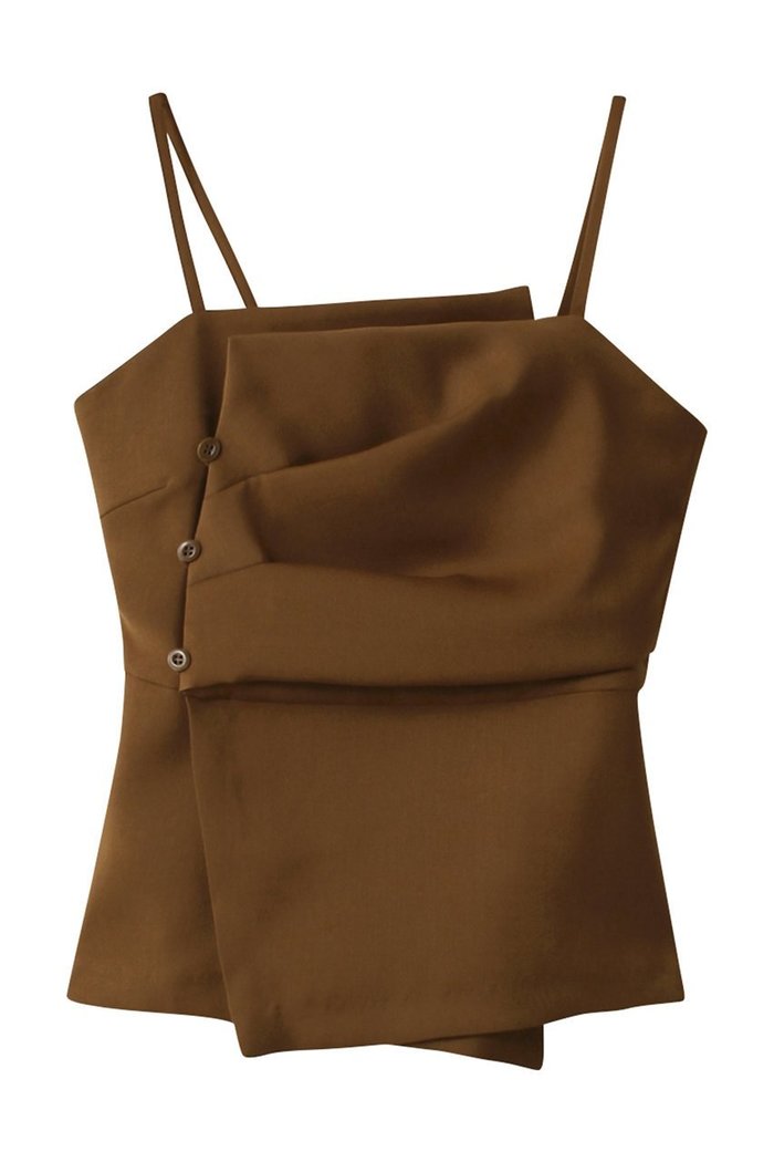 【アナイ/ANAYI】のストレッチツイルタックキャミブラウス インテリア・キッズ・メンズ・レディースファッション・服の通販 founy(ファニー) https://founy.com/ ファッション Fashion レディースファッション Fashion for Women トップス・カットソー Cut & Sew Tops キャミソール&ノースリーブ Camisoles & Sleeveless Tops シャツ・ブラウス・オフィスカジュアル Elegant Blouses & Button-Ups ジャケット Jacket, Outerwear ノースリーブ Sleeveless, No-Sleeve ラップ Wrap, Wrap Design |ID: prp329100004593291 ipo3291000000035053995