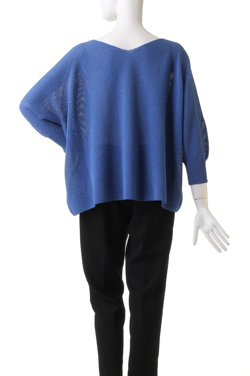 【アナイ/ANAYI】の和紙カノコビッグシルエットプルオーバー 人気、トレンドファッション・服の通販 founy(ファニー) 　ファッション　Fashion　レディースファッション　Fashion for Women　トップス・カットソー　Cut & Sew Tops　ニット　Knit Tops & Sweaters　カジュアルプルオーバー・ニットトップス　Pullovers & Knit Tops / Casual Pullovers　シアー　Sheer, See-Through　シンプル　Simple, Minimal　スリーブ　Sleeve, Long Sleeve / Short Sleeve　再入荷　Restock / Back in Stock　other-4|ID: prp329100004593292 ipo3291000000035058316