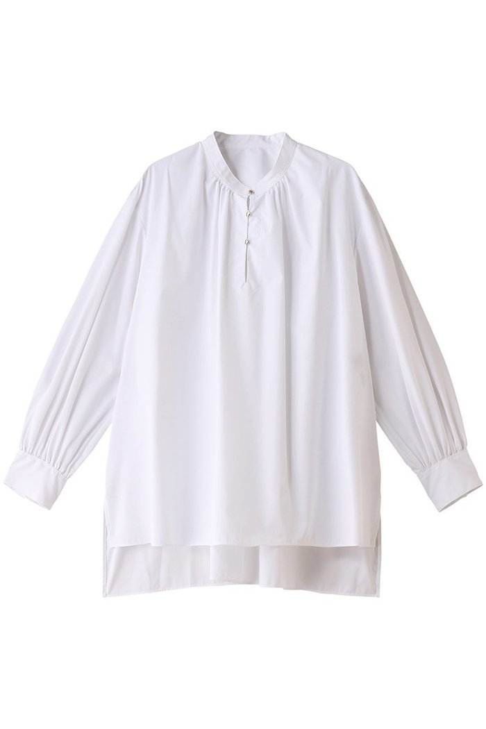 【アナイ/ANAYI】のブロードギャザーチュニックブラウス インテリア・キッズ・メンズ・レディースファッション・服の通販 founy(ファニー) https://founy.com/ ファッション Fashion レディースファッション Ladies' Fashion Online トップス・カットソー Tops/Tshirt シャツ/ブラウス Shirts/Blouses おすすめ Recommend アクセサリー Accessories エレガント 上品 Elegant スリーブ Sleeve トレンド Trend ロング Long 再入荷 Restock/Back In Stock/Re Arrival |ID: prp329100004593296 ipo3291000000032614080