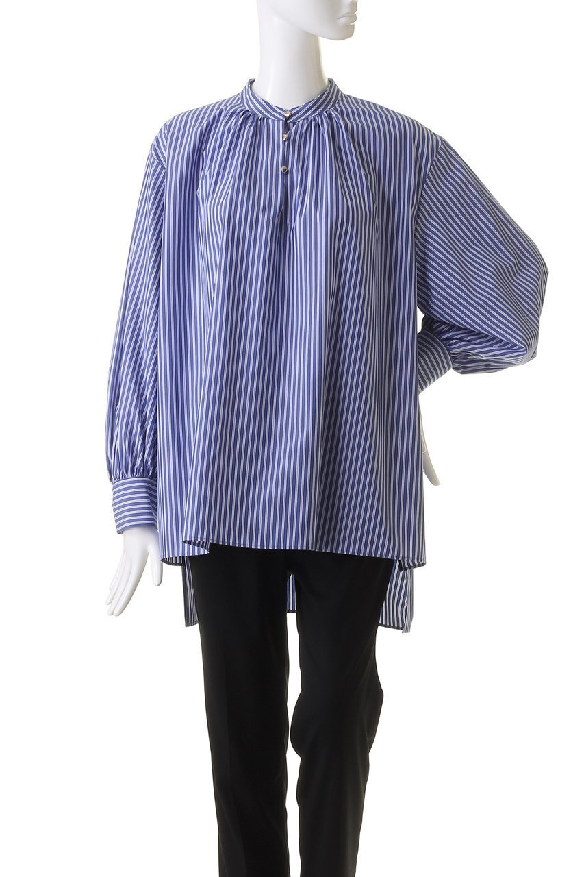 【アナイ/ANAYI】のブロードギャザーチュニックブラウス 人気、トレンドファッション・服の通販 founy(ファニー) 　ファッション　Fashion　レディースファッション　Ladies' Fashion Online　トップス・カットソー　Tops/Tshirt　シャツ/ブラウス　Shirts/Blouses　おすすめ　Recommend　アクセサリー　Accessories　エレガント 上品　Elegant　スリーブ　Sleeve　トレンド　Trend　ロング　Long　再入荷　Restock/Back In Stock/Re Arrival　other-2|ID: prp329100004593296 ipo3291000000032614083