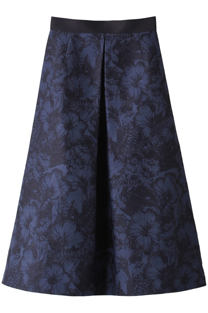 【アナイ/ANAYI】のフラワーデニムインバータックスカート インテリア・キッズ・メンズ・レディースファッション・服の通販 founy(ファニー) ファッション Fashion レディースファッション Fashion for Women スカート Skirts ロングスカート Long Skirts / Maxi & Midi Skirts デニム Denim, Jeans Material ロング Long, Long-Length エレガント 上品 Elegant 再入荷 Restock / Back in Stock ネイビー|ID: prp329100004593299 ipo3291000000035051838