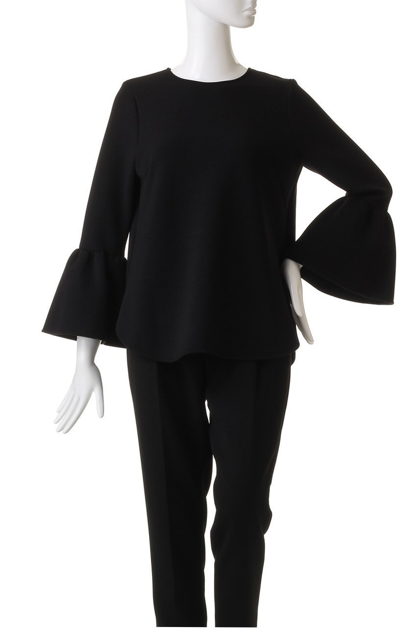【アナイ/ANAYI】のダンボールニットベルスリーブプルオーバー 人気、トレンドファッション・服の通販 founy(ファニー) 　ファッション　Fashion　レディースファッション　Ladies' Fashion Online　トップス・カットソー　Tops/Tshirt　ニット　Knit Tops　プルオーバー　Pullover　ストレッチ　Stretch　パーティ　Party　フレア　Flare　ベーシック　Basic　エレガント 上品　Elegant　再入荷　Restock/Back In Stock/Re Arrival　other-2|ID: prp329100004593308 ipo3291000000032614157