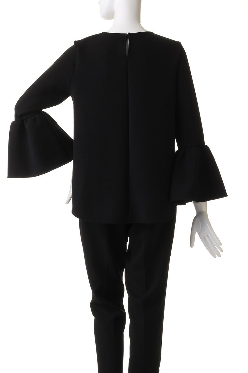 【アナイ/ANAYI】のダンボールニットベルスリーブプルオーバー 人気、トレンドファッション・服の通販 founy(ファニー) 　ファッション　Fashion　レディースファッション　Ladies' Fashion Online　トップス・カットソー　Tops/Tshirt　ニット　Knit Tops　プルオーバー　Pullover　ストレッチ　Stretch　パーティ　Party　フレア　Flare　ベーシック　Basic　エレガント 上品　Elegant　再入荷　Restock/Back In Stock/Re Arrival　other-4|ID: prp329100004593308 ipo3291000000032614159