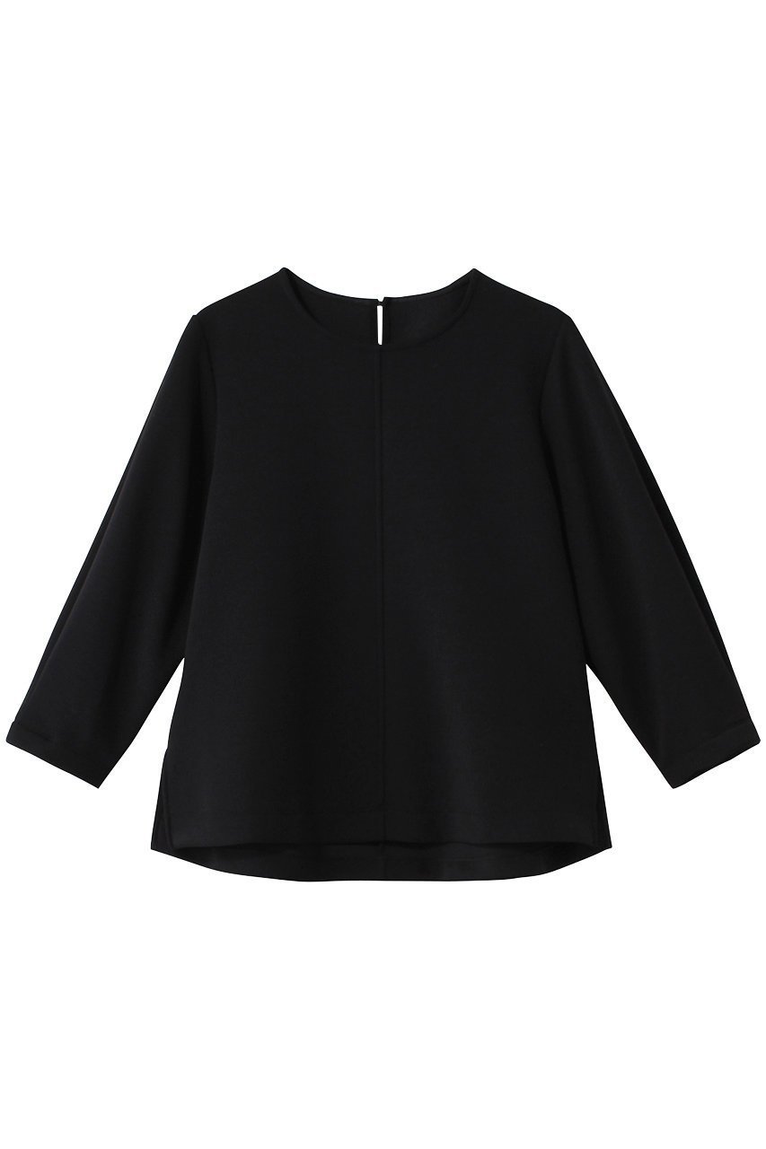 【アナイ/ANAYI】のダンボールニットプルオーバー インテリア・キッズ・メンズ・レディースファッション・服の通販 founy(ファニー) 　ファッション　Fashion　レディースファッション　Ladies' Fashion Online　トップス・カットソー　Tops/Tshirt　ニット　Knit Tops　プルオーバー　Pullover　オケージョン　Occasion　コンパクト　Compact　ストレッチ　Stretch　スリット　Slit　パーティ　Party　エレガント 上品　Elegant　再入荷　Restock/Back In Stock/Re Arrival　ブラック|ID: prp329100004593309 ipo3291000000032614163