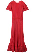 【アナイ/ANAYI】のイタリアンニットレースドレス 人気、トレンドファッション・服の通販 founy(ファニー) ファッション Fashion レディースファッション Fashion for Women ワンピース Dresses フォーマル・パーティードレス・結婚式用ドレス Elegant & Casual Dresses チュニック Tunic Tops & Dresses おすすめ Recommended / Our Picks イタリア Italy ジャカード／ジャガード Jacquard, Woven Pattern チュニック Tunic, Long Top パーティ Party, Party Style レース Lace, Lace Fabric ロング Long, Long-Length 再入荷 Restock / Back in Stock thumbnail レッド|ID: prp329100004593310 ipo3291000000035052942