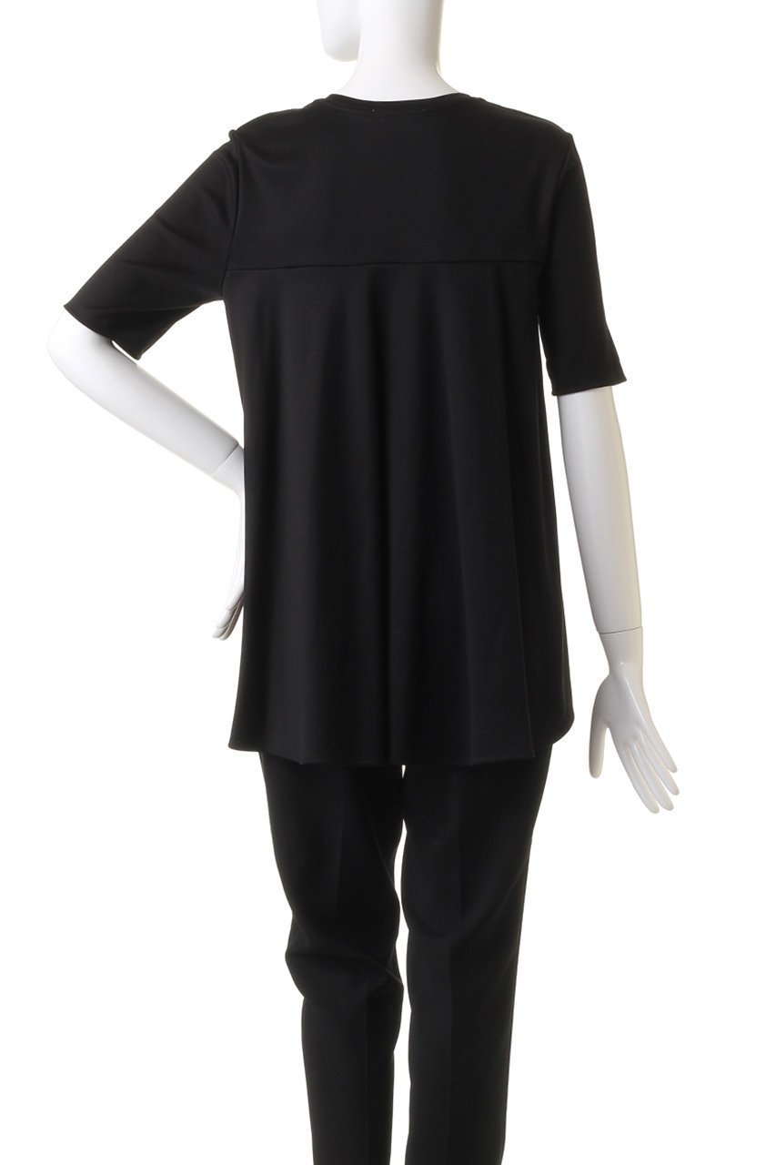 【アナイ/ANAYI】のコットンスムース後ろフレアプルオーバー 人気、トレンドファッション・服の通販 founy(ファニー) 　ファッション　Fashion　レディースファッション　Ladies' Fashion Online　トップス・カットソー　Tops/Tshirt　シャツ/ブラウス　Shirts/Blouses　ロング / Tシャツ　T-Shirts　プルオーバー　Pullover　カットソー　Cut and Sewn　おすすめ　Recommend　カットソー　Cut And Sew　ショート　Short　スリット　Slit　スリーブ　Sleeve　フェミニン　Feminine　フリル　Frills　フレア　Flare　エレガント 上品　Elegant　再入荷　Restock/Back In Stock/Re Arrival　other-4|ID: prp329100004593312 ipo3291000000032614186