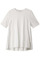 【アナイ/ANAYI】のコットンスムース後ろフレアプルオーバー 人気、トレンドファッション・服の通販 founy(ファニー) ファッション Fashion レディースファッション Fashion for Women トップス・カットソー Cut & Sew Tops シャツ・ブラウス・オフィスカジュアル Elegant Blouses & Button-Ups ロングTシャツ・Tシャツ Longline T-Shirts & Tees カジュアルプルオーバー・ニットトップス Pullovers & Knit Tops / Casual Pullovers カットソー・ベーシックTシャツ Cut-and-Sewn Tops / Stretch Tees & Basics おすすめ Recommended / Our Picks カットソー Cut and Sewn Top ショート Short, Short Length スリット Slit, Slit Detail スリーブ Sleeve, Long Sleeve / Short Sleeve フェミニン Feminine, Girly フリル Frill, Ruffle フレア Flare, Flared エレガント 上品 Elegant 再入荷 Restock / Back in Stock thumbnail ホワイト|ID: prp329100004593312 ipo3291000000035054978