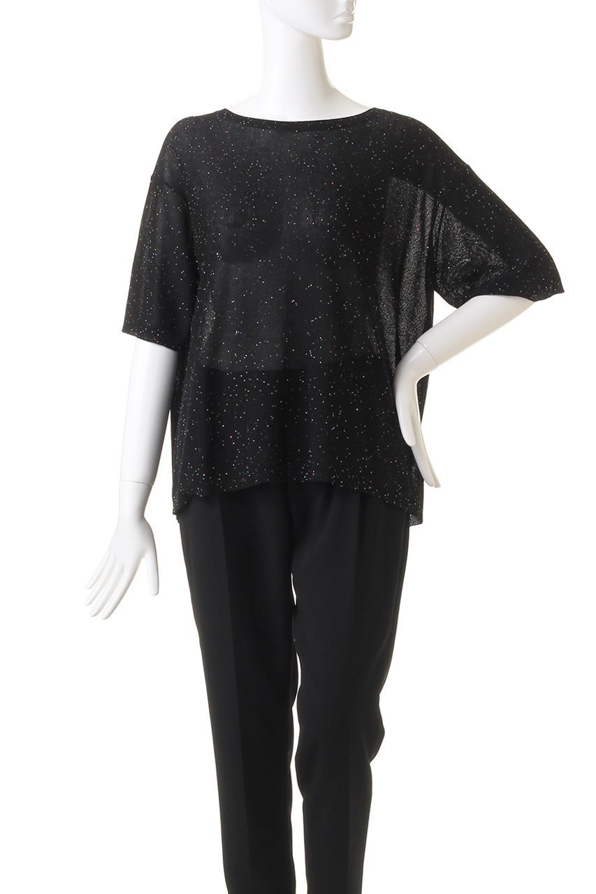 【アナイ/ANAYI】のマルチカラースパングルTプルオーバー 人気、トレンドファッション・服の通販 founy(ファニー) 　ファッション　Fashion　レディースファッション　Ladies' Fashion Online　トップス・カットソー　Tops/Tshirt　ニット　Knit Tops　プルオーバー　Pullover　トレンド　Trend　ファブリック　Fabric　再入荷　Restock/Back In Stock/Re Arrival　other-2|ID: prp329100004593313 ipo3291000000032614191