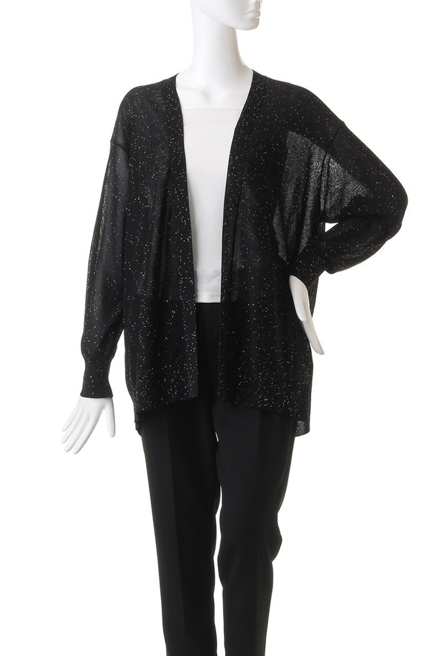 【アナイ/ANAYI】のマルチカラースパングルVカーディガン 人気、トレンドファッション・服の通販 founy(ファニー) 　ファッション　Fashion　レディースファッション　Ladies' Fashion Online　トップス・カットソー　Tops/Tshirt　ニット　Knit Tops　カーディガン　Cardigans　カーディガン　Cardigan　シンプル　Simple　再入荷　Restock/Back In Stock/Re Arrival　other-2|ID: prp329100004593314 ipo3291000000032614198