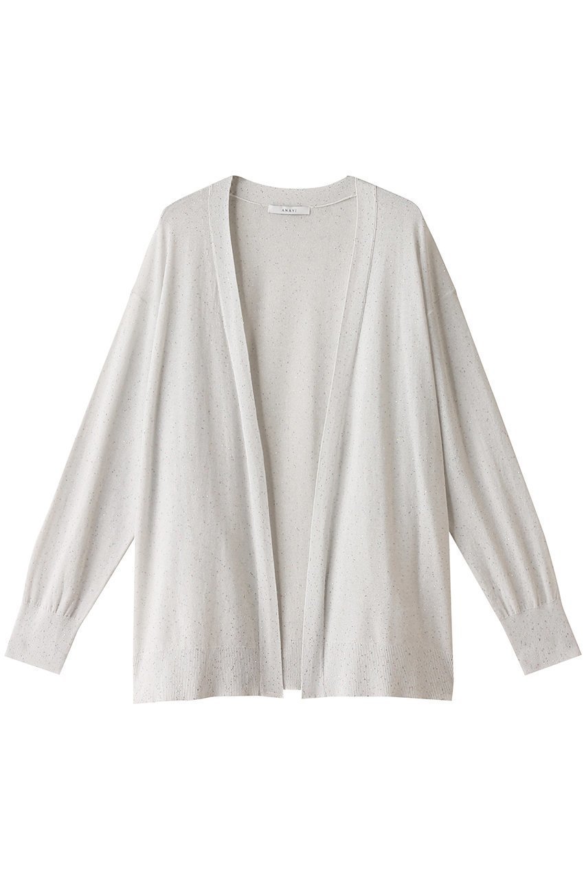 【アナイ/ANAYI】のマルチカラースパングルVカーディガン インテリア・キッズ・メンズ・レディースファッション・服の通販 founy(ファニー) ファッション Fashion レディースファッション Fashion for Women トップス・カットソー Cut & Sew Tops ニット Knit Tops & Sweaters カーディガン・羽織り Layered Style Cardigans カーディガン Cardigan, Knitwear シンプル Simple, Minimal 再入荷 Restock / Back in Stock オフホワイト|ID: prp329100004593314 ipo3291000000035052955