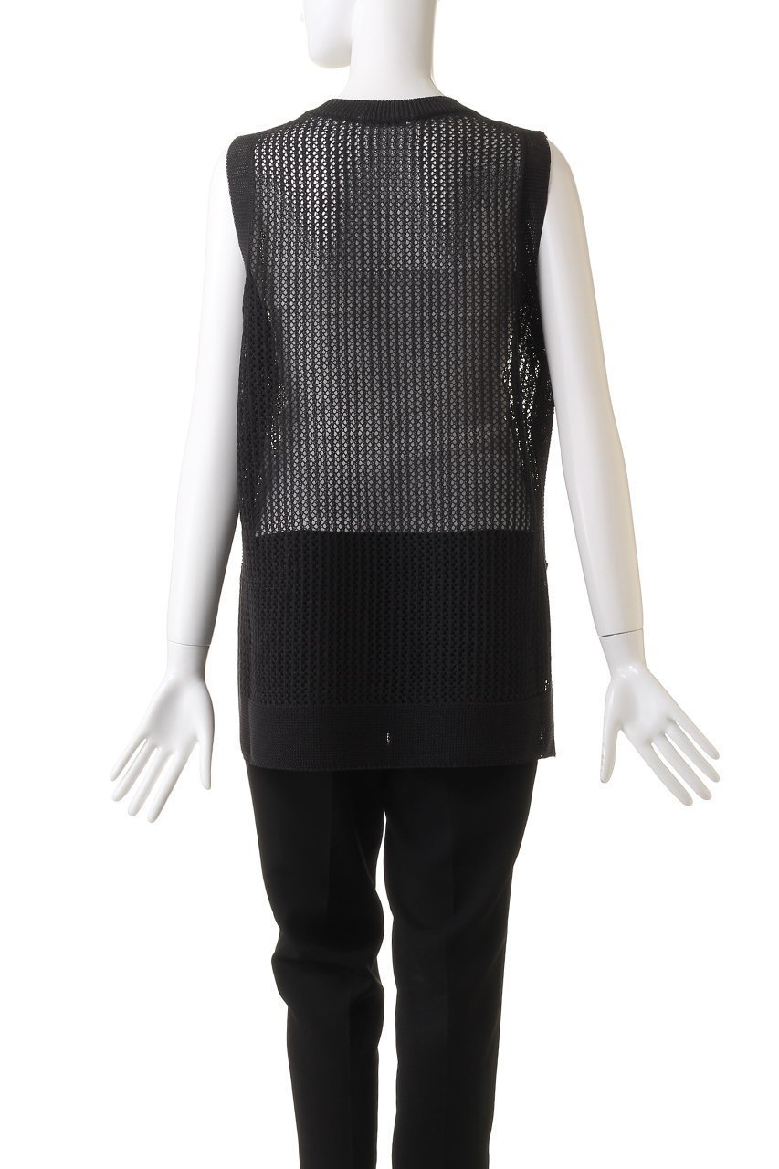 【アナイ/ANAYI】の和紙メッシュロングジレ 人気、トレンドファッション・服の通販 founy(ファニー) 　ファッション　Fashion　レディースファッション　Ladies' Fashion Online　トップス・カットソー　Tops/Tshirt　ニット　Knit Tops　ベスト/ジレ　Gilets/Vests　プルオーバー　Pullover　スリット　Slit　メッシュ　Mesh　再入荷　Restock/Back In Stock/Re Arrival　夏　Summer　other-4|ID: prp329100004593317 ipo3291000000032614223