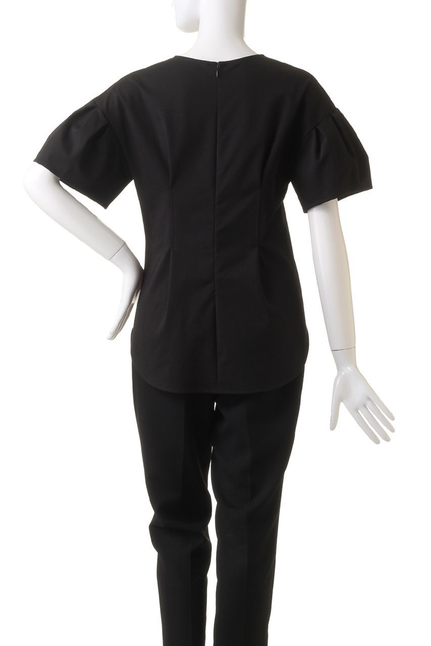 【アナイ/ANAYI】のストレッチポンチフレア袖プルオーバー 人気、トレンドファッション・服の通販 founy(ファニー) 　ファッション　Fashion　レディースファッション　Fashion for Women　トップス・カットソー　Cut & Sew Tops　シャツ・ブラウス・オフィスカジュアル　Elegant Blouses & Button-Ups　ロングTシャツ・Tシャツ　Longline T-Shirts & Tees　カジュアルプルオーバー・ニットトップス　Pullovers & Knit Tops / Casual Pullovers　カットソー・ベーシックTシャツ　Cut-and-Sewn Tops / Stretch Tees & Basics　ショート　Short, Short Length　ストレッチ　Stretch, Stretchy Fabric　スリーブ　Sleeve, Long Sleeve / Short Sleeve　ドロップ　Drop Shoulder, Dropped Style　フレア　Flare, Flared　再入荷　Restock / Back in Stock　other-4|ID: prp329100004593318 ipo3291000000035054490