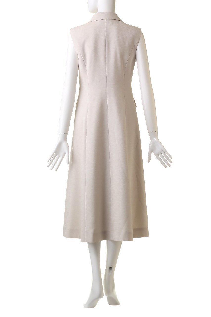 【アナイ/ANAYI】のリネンライクジレワンピース 人気、トレンドファッション・服の通販 founy(ファニー) 　ファッション　Fashion　レディースファッション　Ladies' Fashion Online　アウター　Coat Outerwear　ワンピース　Dress　チュニック　Tunic　チュニック　Tunic　テーラード　Tailored　フィット　Fit　マニッシュ　Mannish　ロング　Long　エレガント 上品　Elegant　再入荷　Restock/Back In Stock/Re Arrival　other-4|ID: prp329100004593319 ipo3291000000032614238