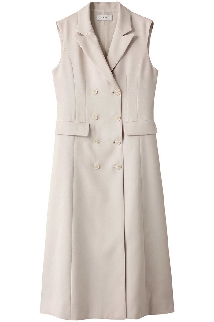 【アナイ/ANAYI】のリネンライクジレワンピース インテリア・キッズ・メンズ・レディースファッション・服の通販 founy(ファニー) https://founy.com/ ファッション Fashion レディースファッション Fashion for Women アウター Coat / Outerwear Collection ワンピース Dresses チュニック Tunic Tops & Dresses チュニック Tunic, Long Top テーラード Tailored, Tailored Fit フィット Fit, Slim Fit マニッシュ Mannish, Boyish ロング Long, Long-Length エレガント 上品 Elegant 再入荷 Restock / Back in Stock |ID: prp329100004593319 ipo3291000000035051546