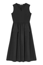 【アナイ/ANAYI】の布帛コンビキーネックワンピース 人気、トレンドファッション・服の通販 founy(ファニー) ファッション Fashion レディースファッション Fashion for Women ワンピース Dresses チュニック Tunic Tops & Dresses イエロー Yellow サマー Summer, Summer Style セットアップ Set-Up, Coordinated Outfit チュニック Tunic, Long Top ドッキング Docking, Mixed Material ブルゾン Blouson, Bomber Jacket プリント Print, Printed Pattern ポケット Pocket, Pocket Detail ミラノリブ Milano Rib, Milano Stitch 再入荷 Restock / Back in Stock 夏 Summer thumbnail ブラック|ID: prp329100004593321 ipo3291000000035055006