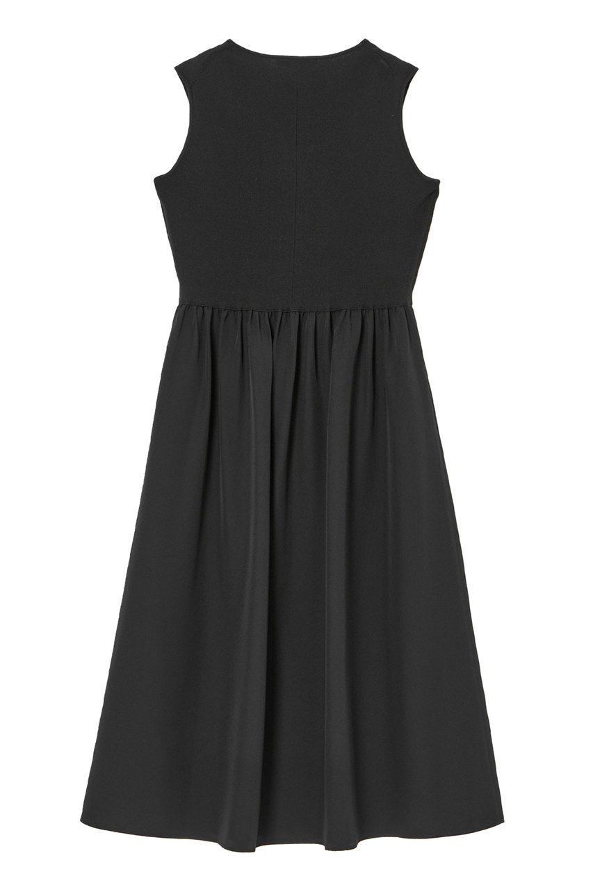 【アナイ/ANAYI】の布帛コンビキーネックワンピース 人気、トレンドファッション・服の通販 founy(ファニー) 　ファッション　Fashion　レディースファッション　Fashion for Women　ワンピース　Dresses　チュニック　Tunic Tops & Dresses　イエロー　Yellow　サマー　Summer, Summer Style　セットアップ　Set-Up, Coordinated Outfit　チュニック　Tunic, Long Top　ドッキング　Docking, Mixed Material　ブルゾン　Blouson, Bomber Jacket　プリント　Print, Printed Pattern　ポケット　Pocket, Pocket Detail　ミラノリブ　Milano Rib, Milano Stitch　再入荷　Restock / Back in Stock　夏　Summer　other-2|ID: prp329100004593321 ipo3291000000035055007