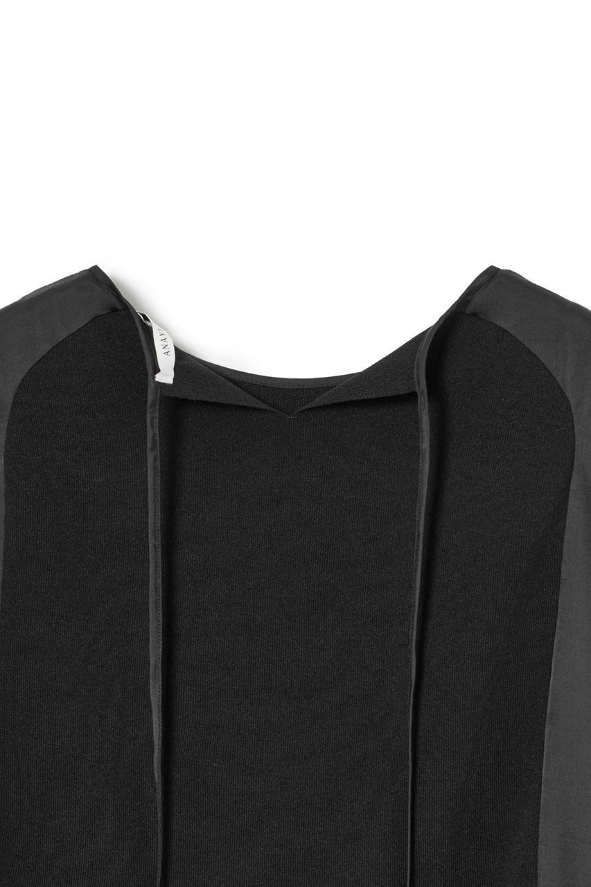 【アナイ/ANAYI】の布帛コンビフリルヘムプルオーバー 人気、トレンドファッション・服の通販 founy(ファニー) 　ファッション　Fashion　レディースファッション　Ladies' Fashion Online　トップス・カットソー　Tops/Tshirt　シャツ/ブラウス　Shirts/Blouses　プルオーバー　Pullover　イエロー　Yellow　サマー　Summer　ショート　Short　スリーブ　Sleeve　セットアップ　Set Up　タイトスカート　Tight Skirt　ドッキング　Docking　フリル　Frills　ブルゾン　Blouson　プリント　Print　リボン　Ribbon　再入荷　Restock/Back In Stock/Re Arrival　おすすめ　Recommend　夏　Summer　other-6|ID: prp329100004593322 ipo3291000000032614260