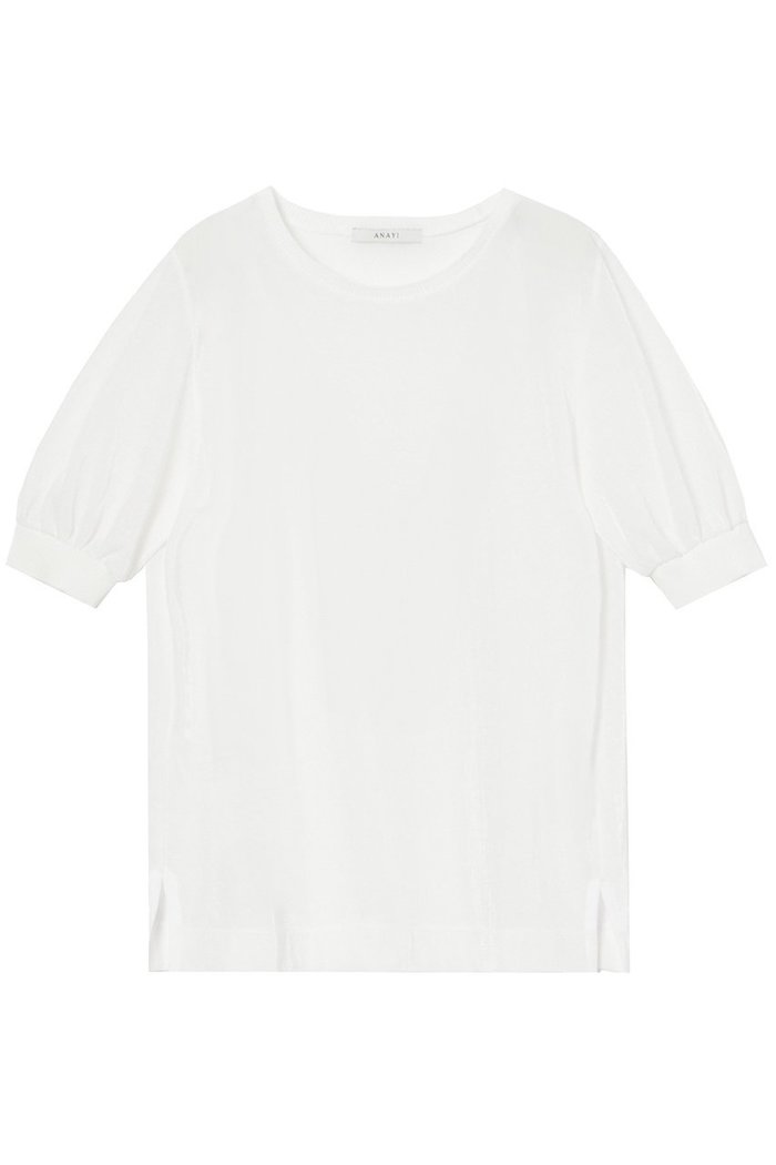 【アナイ/ANAYI】のプレーティング天竺半袖プルオーバー インテリア・キッズ・メンズ・レディースファッション・服の通販 founy(ファニー) https://founy.com/ ファッション Fashion レディースファッション Ladies' Fashion Online トップス・カットソー Tops/Tshirt シャツ/ブラウス Shirts/Blouses ロング / Tシャツ T-Shirts プルオーバー Pullover カットソー Cut and Sewn イエロー Yellow サマー Summer シアー Sheer ショート Short スリーブ Sleeve セットアップ Set Up ビスチェ Bustier ブルゾン Blouson プリント Print 半袖 Short Sleeve 再入荷 Restock/Back In Stock/Re Arrival おすすめ Recommend 夏 Summer |ID: prp329100004593323 ipo3291000000032614263
