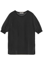 【アナイ/ANAYI】のプレーティング天竺半袖プルオーバー ブラック|ID: prp329100004593323 ipo3291000000032614265