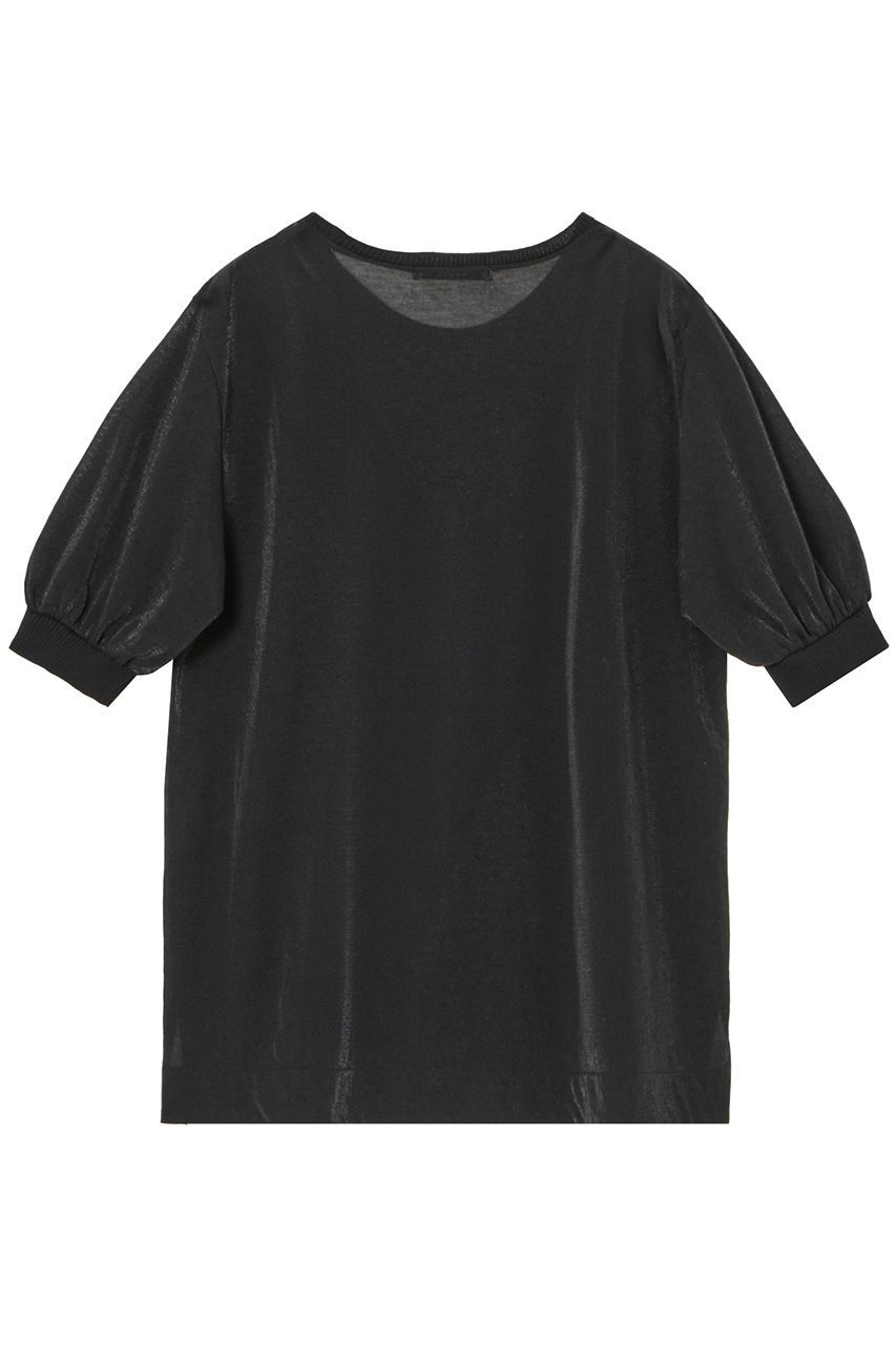 【アナイ/ANAYI】のプレーティング天竺半袖プルオーバー 人気、トレンドファッション・服の通販 founy(ファニー) 　ファッション　Fashion　レディースファッション　Fashion for Women　トップス・カットソー　Cut & Sew Tops　シャツ・ブラウス・オフィスカジュアル　Elegant Blouses & Button-Ups　ロングTシャツ・Tシャツ　Longline T-Shirts & Tees　カジュアルプルオーバー・ニットトップス　Pullovers & Knit Tops / Casual Pullovers　カットソー・ベーシックTシャツ　Cut-and-Sewn Tops / Stretch Tees & Basics　イエロー　Yellow　サマー　Summer, Summer Style　シアー　Sheer, See-Through　ショート　Short, Short Length　スリーブ　Sleeve, Long Sleeve / Short Sleeve　セットアップ　Set-Up, Coordinated Outfit　ビスチェ　Bustier, Corset Top　ブルゾン　Blouson, Bomber Jacket　プリント　Print, Printed Pattern　半袖　Short Sleeve, Half Sleeve　再入荷　Restock / Back in Stock　おすすめ　Recommended / Our Picks　夏　Summer　other-2|ID: prp329100004593323 ipo3291000000035052999