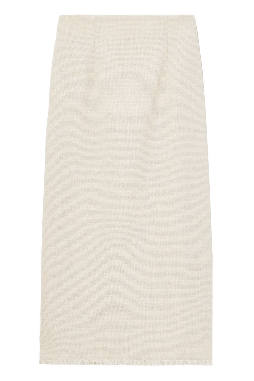 【アナイ/ANAYI】のカールヤーンツイードタイトスカート 人気、トレンドファッション・服の通販 founy(ファニー) 　ファッション　Fashion　レディースファッション　Fashion for Women　スカート　Skirts　イエロー　Yellow　サマー　Summer, Summer Style　セットアップ　Set-Up, Coordinated Outfit　フリンジ　Fringe, Tassel　ブルゾン　Blouson, Bomber Jacket　プリント　Print, Printed Pattern　メッシュ　Mesh, Net Fabric　再入荷　Restock / Back in Stock　夏　Summer　 other-1|ID: prp329100004593324 ipo3291000000035053011