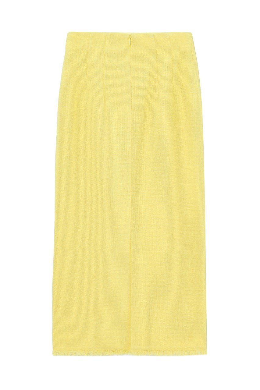 【アナイ/ANAYI】のカールヤーンツイードタイトスカート 人気、トレンドファッション・服の通販 founy(ファニー) 　ファッション　Fashion　レディースファッション　Fashion for Women　スカート　Skirts　イエロー　Yellow　サマー　Summer, Summer Style　セットアップ　Set-Up, Coordinated Outfit　フリンジ　Fringe, Tassel　ブルゾン　Blouson, Bomber Jacket　プリント　Print, Printed Pattern　メッシュ　Mesh, Net Fabric　再入荷　Restock / Back in Stock　夏　Summer　other-2|ID: prp329100004593324 ipo3291000000035053014