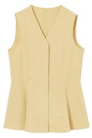【アナイ/ANAYI】のシャンブレーペプラムジレ 人気、トレンドファッション・服の通販 founy(ファニー) ファッション Fashion レディースファッション Ladies' Fashion Online アウター Coat Outerwear ジャケット Jackets イエロー Yellow オックス Ox サマー Summer シャンブレー Chambray シンプル Simple ジャケット Jacket セットアップ Set Up バランス Balance ブルゾン Blouson プリント Print プリーツ Pleats ベスト Vest ボトム Bottom ポケット Pocket マキシ Maxi 再入荷 Restock/Back In Stock/Re Arrival おすすめ Recommend 夏 Summer |ID:prp329100004593325