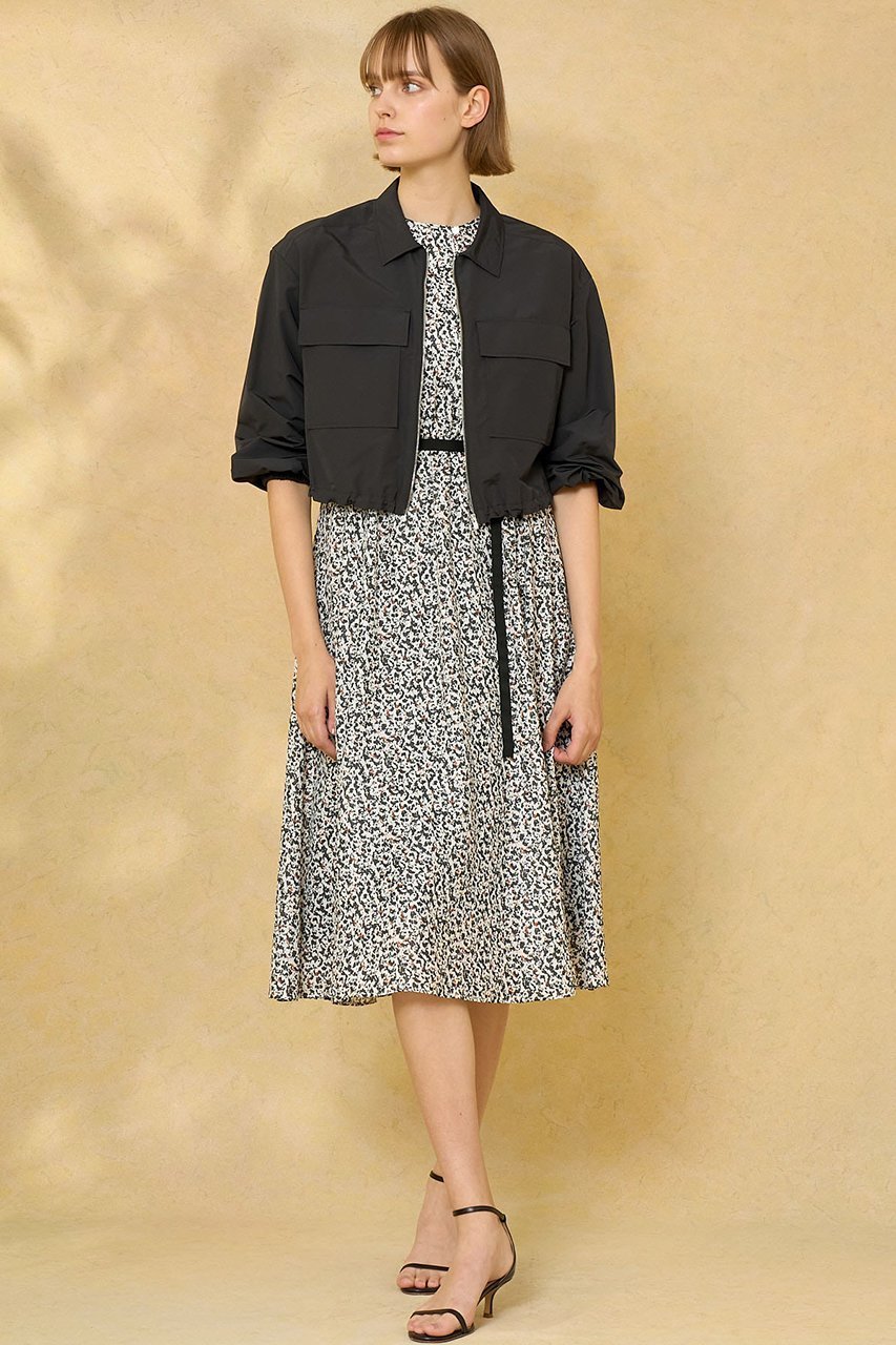 【アナイ/ANAYI】のポリタフタポケットブルゾン 人気、トレンドファッション・服の通販 founy(ファニー) 　ファッション　Fashion　レディースファッション　Ladies' Fashion Online　アウター　Coat Outerwear　ジャケット　Jackets　ブルゾン　Blouson/Jackets　イエロー　Yellow　インナー　Inner　サマー　Summer　ジャケット　Jacket　スピンドル　Spindle　セットアップ　Set Up　タイプライター　Typewriter　タフタ　Taffeta　ブルゾン　Blouson　プリント　Print　ポケット　Pocket　モダン　Modern　ワーク　Work　再入荷　Restock/Back In Stock/Re Arrival　夏　Summer　other-4|ID: prp329100004593326 ipo3291000000032614294