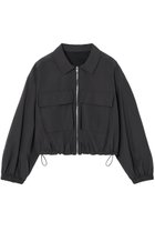 【アナイ/ANAYI】のポリタフタポケットブルゾン 人気、トレンドファッション・服の通販 founy(ファニー) ファッション Fashion レディースファッション Fashion for Women アウター Coat / Outerwear Collection レディースジャケット・軽アウター Jackets ブルゾンジャケット・スポーティアウター Blouson Jackets イエロー Yellow インナー Innerwear サマー Summer, Summer Style ジャケット Jacket, Outerwear スピンドル Spindle, Drawcord セットアップ Set-Up, Coordinated Outfit タイプライター Typewriter Fabric, Crisp Cotton タフタ Taffeta, Structured Fabric ブルゾン Blouson, Bomber Jacket プリント Print, Printed Pattern ポケット Pocket, Pocket Detail モダン Modern, Contemporary ワーク Workwear, Utility Style 再入荷 Restock / Back in Stock 夏 Summer thumbnail ブラック|ID: prp329100004593326 ipo3291000000035053033