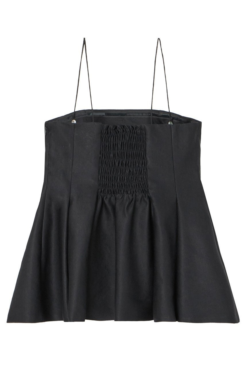 【アナイ/ANAYI】のリネンストレッチビスチェ 人気、トレンドファッション・服の通販 founy(ファニー) 　ファッション　Fashion　レディースファッション　Fashion for Women　トップス・カットソー　Cut & Sew Tops　キャミソール&ノースリーブ　Camisoles & Sleeveless Tops　シャツ・ブラウス・オフィスカジュアル　Elegant Blouses & Button-Ups　ビスチェ　Bustiers & Corset Tops / Layered Bustier Style　イエロー　Yellow　イタリア　Italy　キャミソール　Camisole, Spaghetti Strap Top　サマー　Summer, Summer Style　シリコン　Silicone, Silicone Material　ジャケット　Jacket, Outerwear　セットアップ　Set-Up, Coordinated Outfit　ダブル　Double, Double-Breasted　ノースリーブ　Sleeveless, No-Sleeve　ビスチェ　Bustier, Corset Top　ブルゾン　Blouson, Bomber Jacket　プリント　Print, Printed Pattern　リネン　Linen, Linen Fabric　ワイド　Wide, Wide Fit　再入荷　Restock / Back in Stock　おすすめ　Recommended / Our Picks　夏　Summer　other-2|ID: prp329100004593330 ipo3291000000035053050