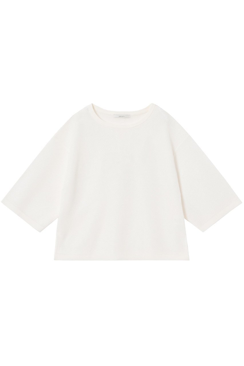 【アナイ/ANAYI】のカノコメッシュT プルオーバー インテリア・キッズ・メンズ・レディースファッション・服の通販 founy(ファニー) 　ファッション　Fashion　レディースファッション　Ladies' Fashion Online　トップス・カットソー　Tops/Tshirt　ニット　Knit Tops　プルオーバー　Pullover　おすすめ　Recommend　ボックス　Box　メッシュ　Mesh　再入荷　Restock/Back In Stock/Re Arrival　夏　Summer　オフホワイト|ID: prp329100004593332 ipo3291000000032614340