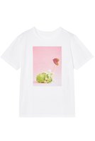 【アナイ/ANAYI】のコットン天竺ロマネスコプリントTシャツ 人気、トレンドファッション・服の通販 founy(ファニー) ファッション Fashion レディースファッション Ladies' Fashion Online トップス・カットソー Tops/Tshirt シャツ/ブラウス Shirts/Blouses ロング / Tシャツ T-Shirts カットソー Cut and Sewn なめらか Smooth エレガント 上品 Elegant ショート Short スリーブ Sleeve バランス Balance フラワー Flower プリント Print ミックス Mix リアル Real リラックス Relax 再入荷 Restock/Back In Stock/Re Arrival |ID:prp329100004593333