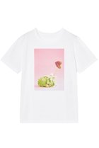 【アナイ/ANAYI】のコットン天竺ロマネスコプリントTシャツ 人気、トレンドファッション・服の通販 founy(ファニー) ファッション Fashion レディースファッション Fashion for Women トップス・カットソー Cut & Sew Tops シャツ・ブラウス・オフィスカジュアル Elegant Blouses & Button-Ups ロングTシャツ・Tシャツ Longline T-Shirts & Tees カットソー・ベーシックTシャツ Cut-and-Sewn Tops / Stretch Tees & Basics なめらか Smooth, Silky Texture エレガント 上品 Elegant ショート Short, Short Length スリーブ Sleeve, Long Sleeve / Short Sleeve バランス Balance, Style Balance フラワー Flower, Floral プリント Print, Printed Pattern ミックス Mix, Mixed Style リアル Real, Realistic リラックス Relax, Relaxed Fit 再入荷 Restock / Back in Stock thumbnail ホワイト|ID: prp329100004593333 ipo3291000000035053070