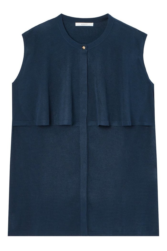 【アナイ/ANAYI】のフラップニット ブラウス インテリア・キッズ・メンズ・レディースファッション・服の通販 founy(ファニー) https://founy.com/ ファッション Fashion レディースファッション Ladies' Fashion Online トップス・カットソー Tops/Tshirt ニット Knit Tops キャミソール / ノースリーブ No Sleeves シャツ/ブラウス Shirts/Blouses ノースリーブ No Sleeve フラップ Flap フラワー Flower ミドル Middle 再入荷 Restock/Back In Stock/Re Arrival |ID: prp329100004593334 ipo3291000000032614356