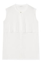 【アナイ/ANAYI】のフラップニット ブラウス 人気、トレンドファッション・服の通販 founy(ファニー) ファッション Fashion レディースファッション Fashion for Women トップス・カットソー Cut & Sew Tops ニット Knit Tops & Sweaters キャミソール&ノースリーブ Camisoles & Sleeveless Tops シャツ・ブラウス・オフィスカジュアル Elegant Blouses & Button-Ups ノースリーブ Sleeveless, No-Sleeve フラップ Flap, Flap Pocket フラワー Flower, Floral ミドル Middle Length, Mid Height 再入荷 Restock / Back in Stock thumbnail ホワイト|ID: prp329100004593334 ipo3291000000035051781